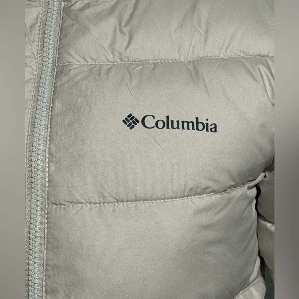 Columbia Youth Pike Lake II Hooded Jacket Girls Size Medium (10-12) Dark Stone - Picture 2 of 6
